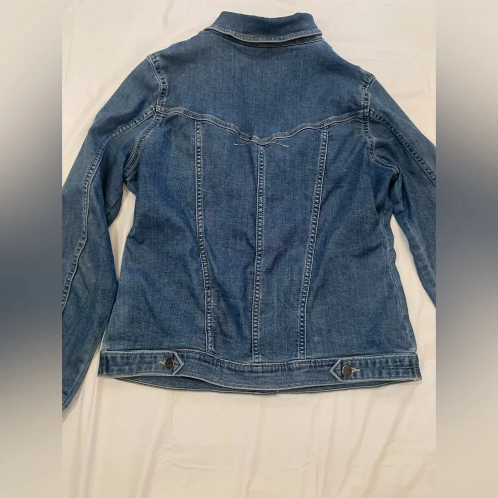 Lee Riders Medium Wash Soft Denim Jacket Size Large - Picture 4 of 9